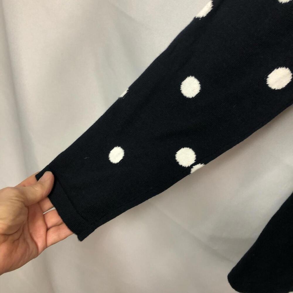 Tommy Hilfiger Polka Dot SweaterV Neck All Cotton Pullover [COPY] - Picture 3 of 7
